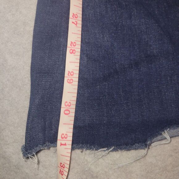 Free People We The Free Penny Pull On Stretch Flare‎ Jeans DARK Blue Wash 28 R - Picture 5 of 10